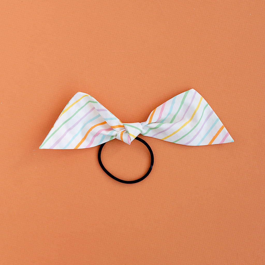 May - Rainbow Stripe Modern Knot