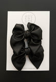 October - Black Petite Party Bow Add-On