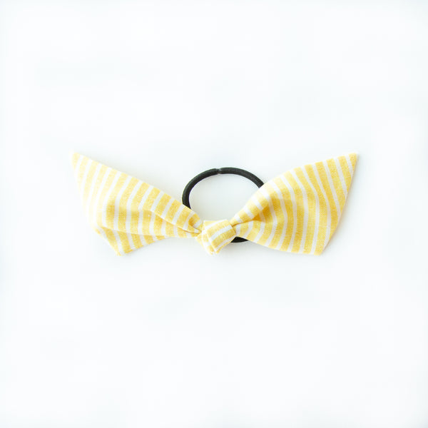 June - Yellow Stripe Modern Knot