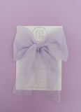 May - Purple Tulle Party Bow Add-On