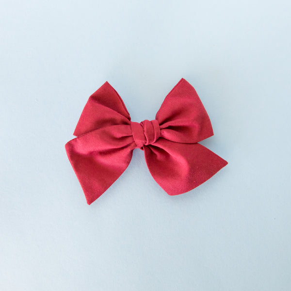 July - Red Oversized Hand-tied