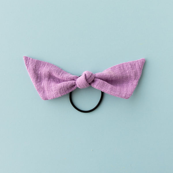 May - Purple Gauze Modern Knot