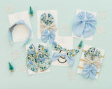 January - Blue Party Bow