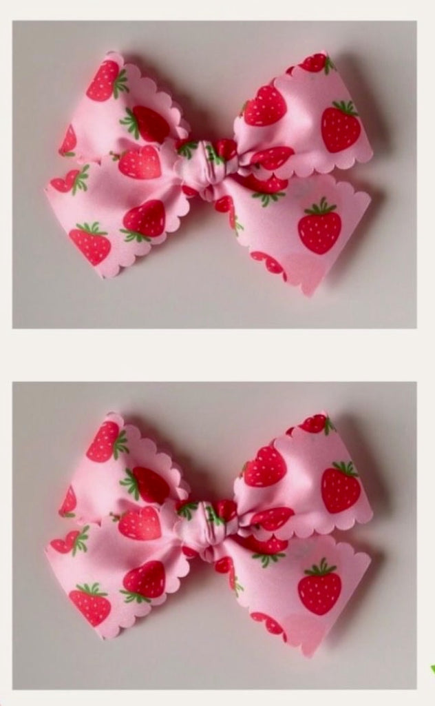 June 2026 Strawberry Pink Pigtail Add-On (1 Additional Bow)